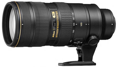 尼康AF-S 70-200mm f/2.8G ED VR II镜头