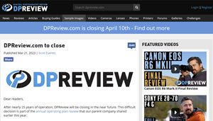 DPReview关闭
